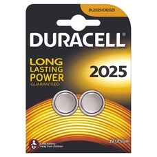 Duracell Button Battery Lithium 3V DL2025 - Pack of 2