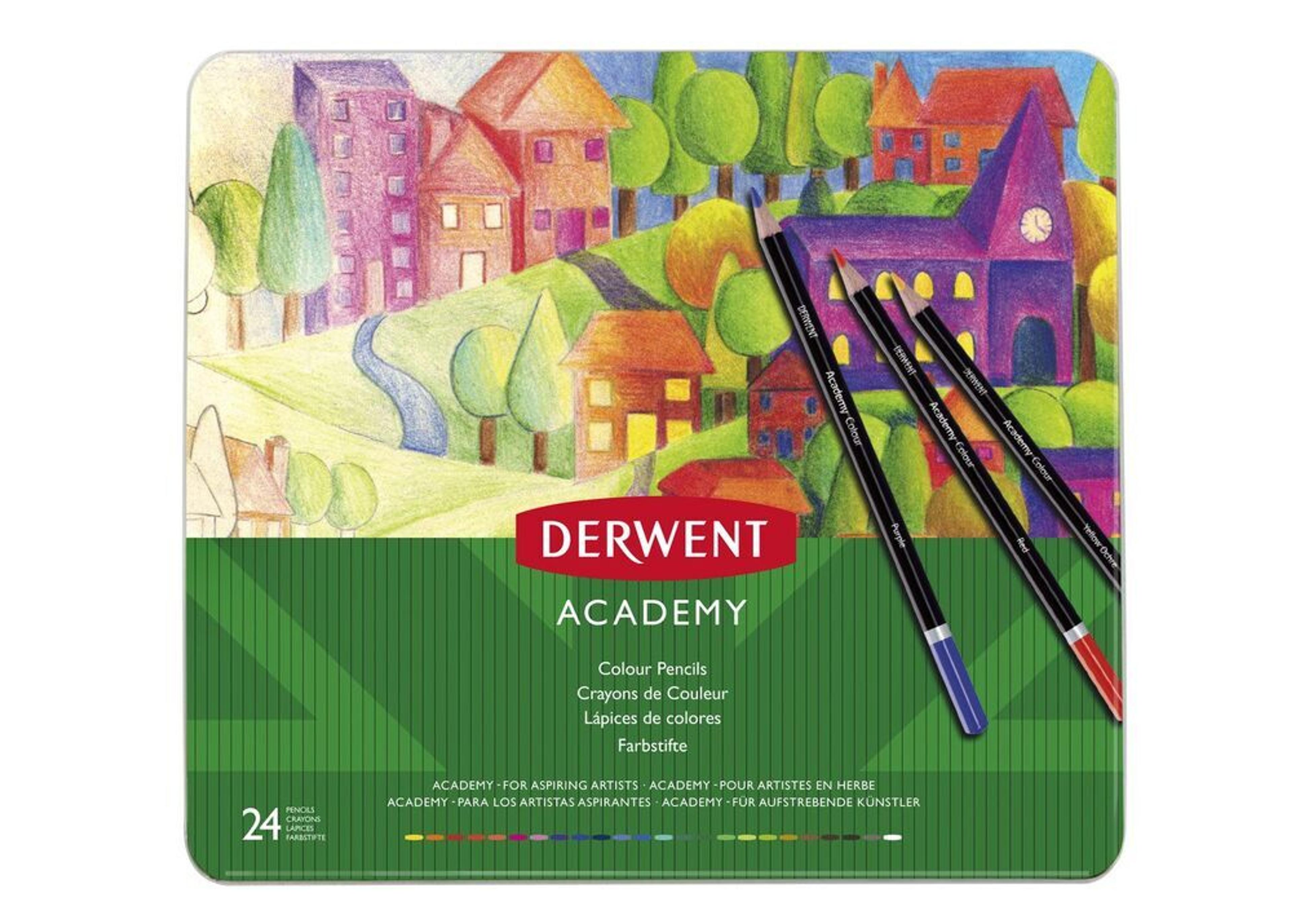 Derwent Academy Colouring Pencils - Pack of 24