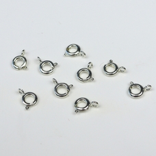 Bolt Rings 6mm Nickel Plated. Pack of 50