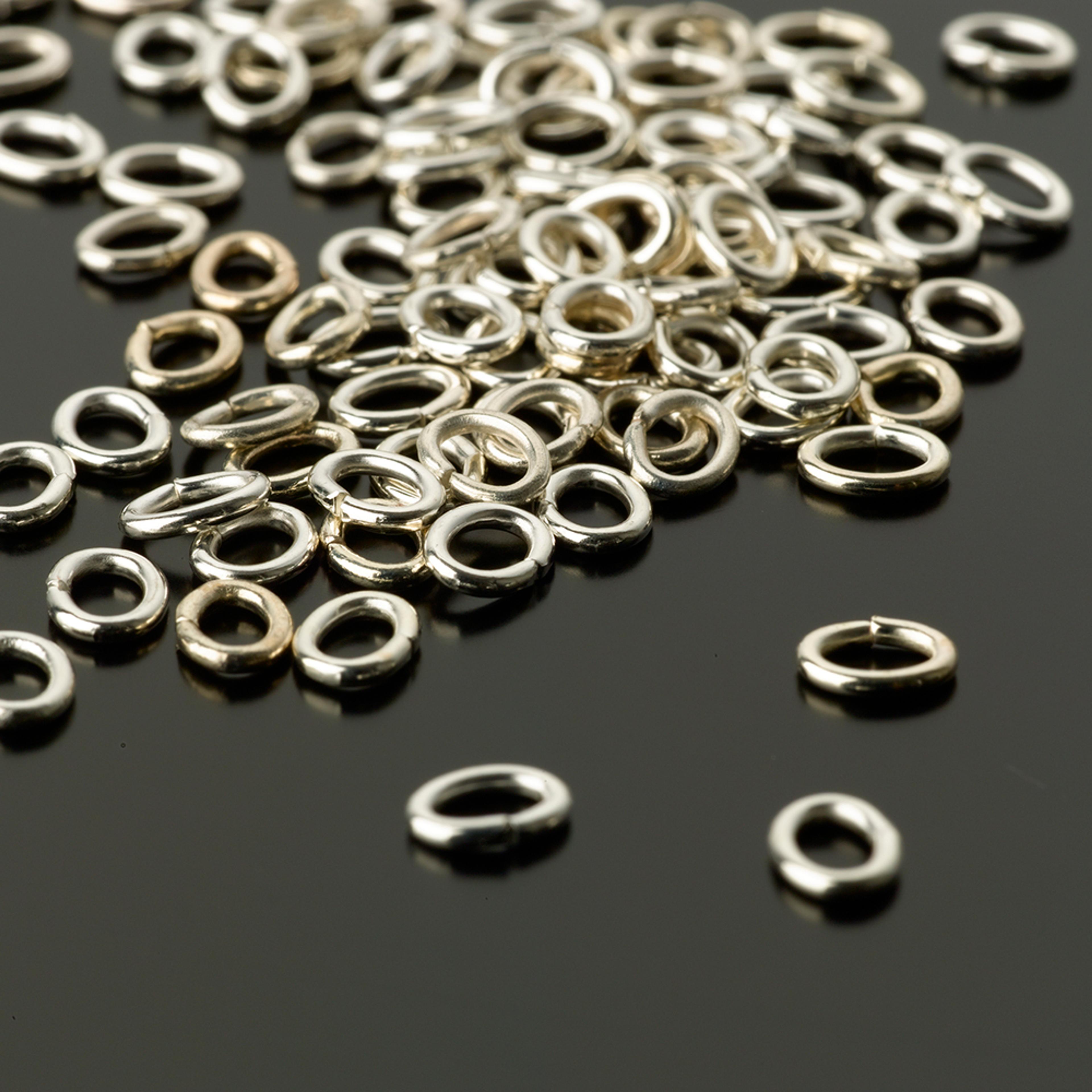 Jump Rings - 5mm. Pack of 100.