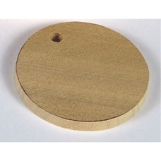 Wooden Blank Round Disc - 50mm dia