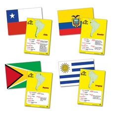 Flags and Facts - South America