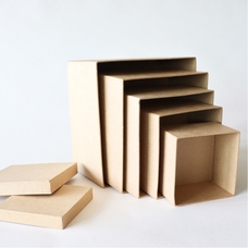 Large Square Boxes - Assorted. Pack of 5