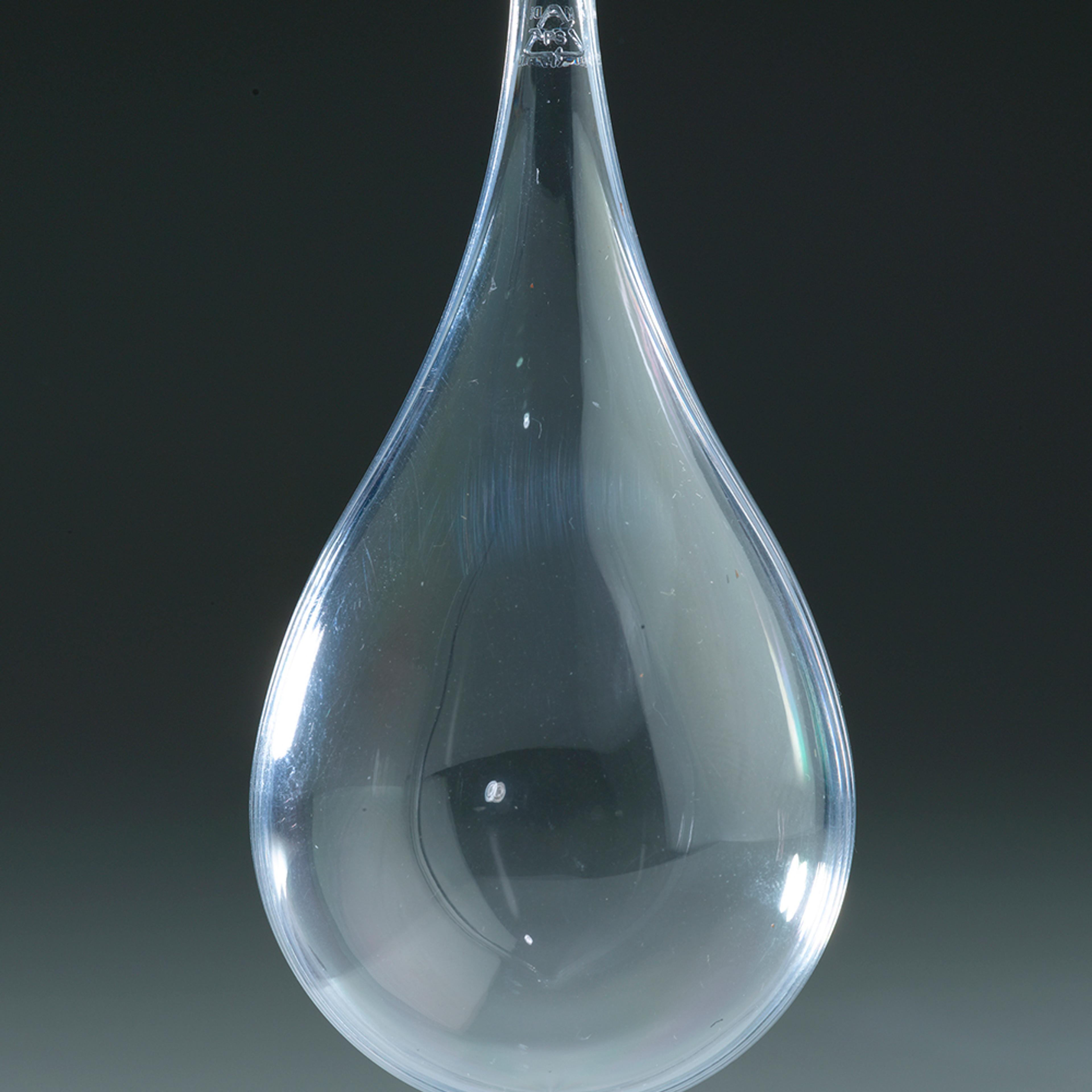 Clear Plastic Teardrop