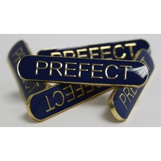 Prefect Bar Badge - Blue - Pack of 10