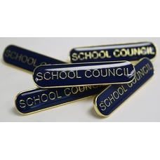 School Council Badge - Blue - Pack of 10