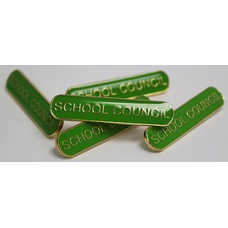 School Council Badge - Green - Pack of 10