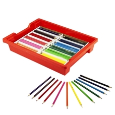 Colouring Pencils Assorted In Class Tray - Pack of 288