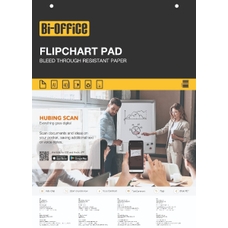 Economy Flipchart Pad A1 Plain 40 Sheet - Pack of 5
