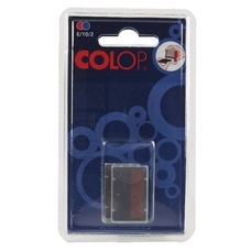 S160 Colop Replacement Pad Self Inking Mini Text & Date Stamp - Pack of 2