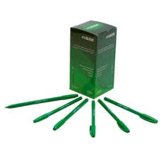 EziGlide Ballpoint Pens - Green - Pack of 50