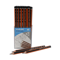 EziGlide Jumbo TriGrip HB Pencils - Pack of 48
