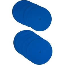 Albion Flat Disk Set - Blue - Pack of 10