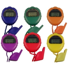Stopwatches and Whistles - Pack of 6