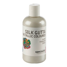 Specialist Crafts Silk Gutta - 250ml - Metallic Silver