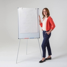 Frameless A1 Flipchart Easel With Flipcharts - Pack of 5