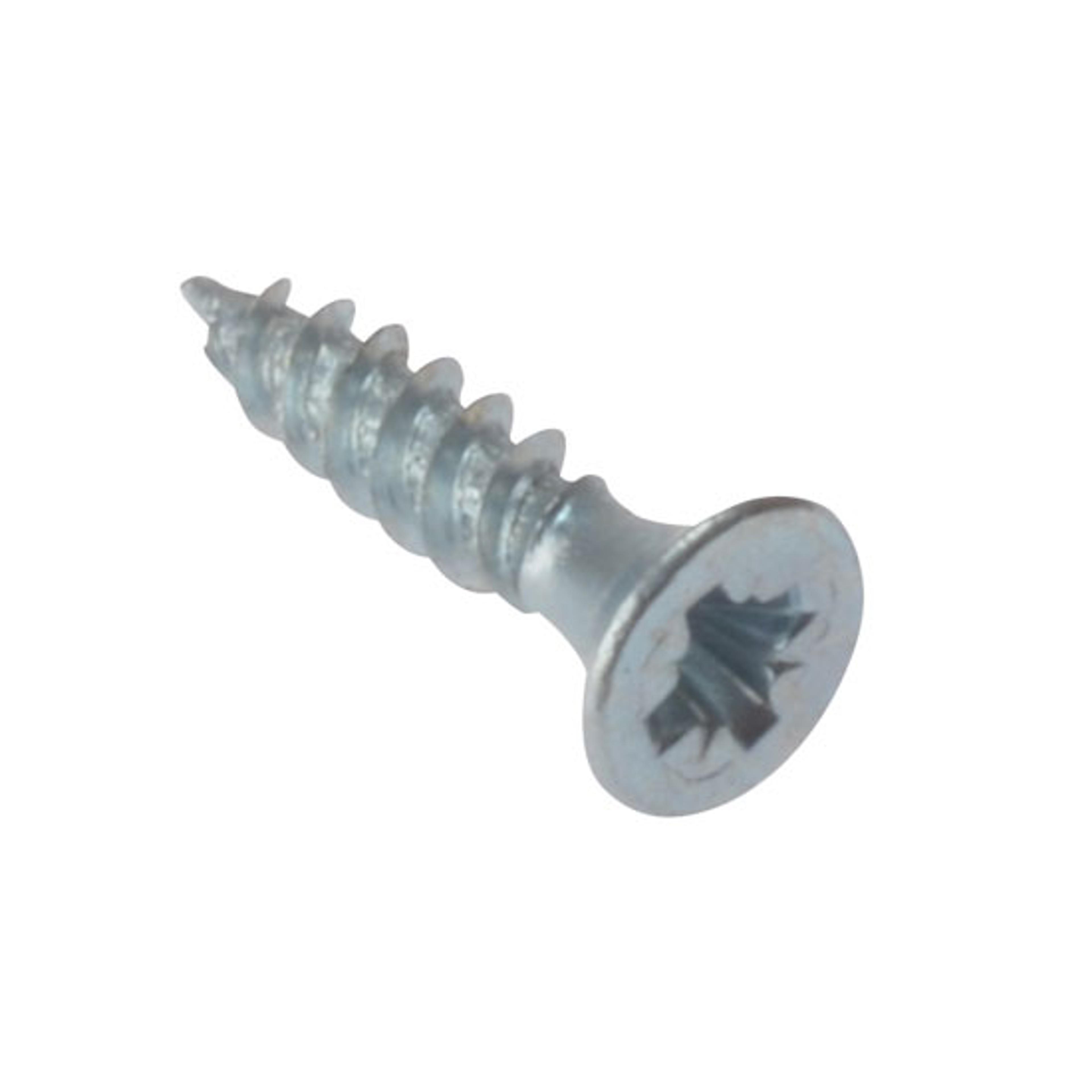 Steel BZP Countersunk Head Twinthread Screws - 1/2" x 4g. Pack of 200