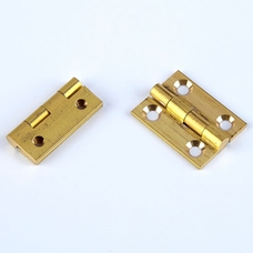 Brass Butt Hinges - 25mm. Pack of 10 pairs