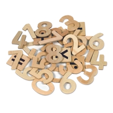 Wooden Numbers - Pack of 20