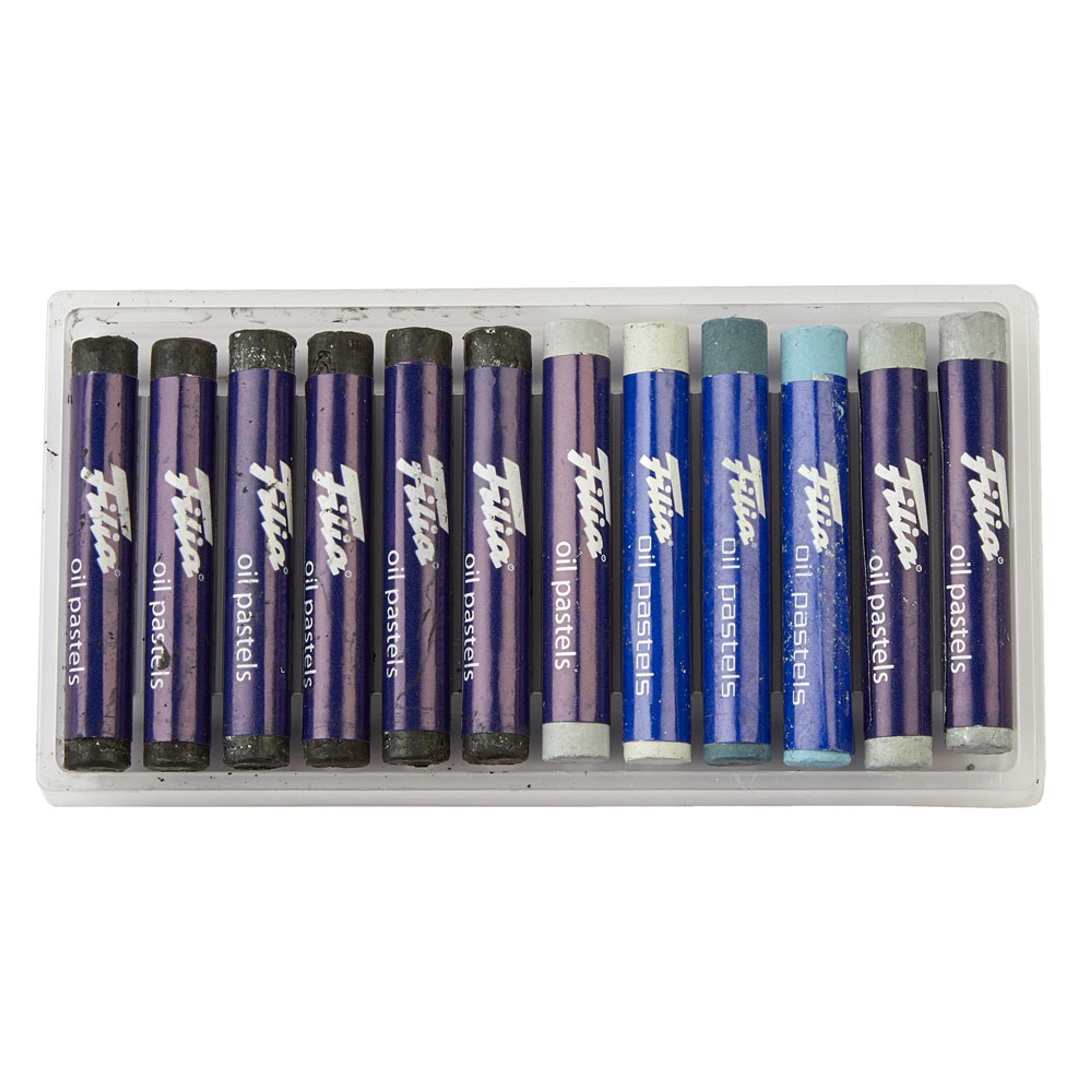 Filia Oil Pastels - Monotone Set. Set of 12