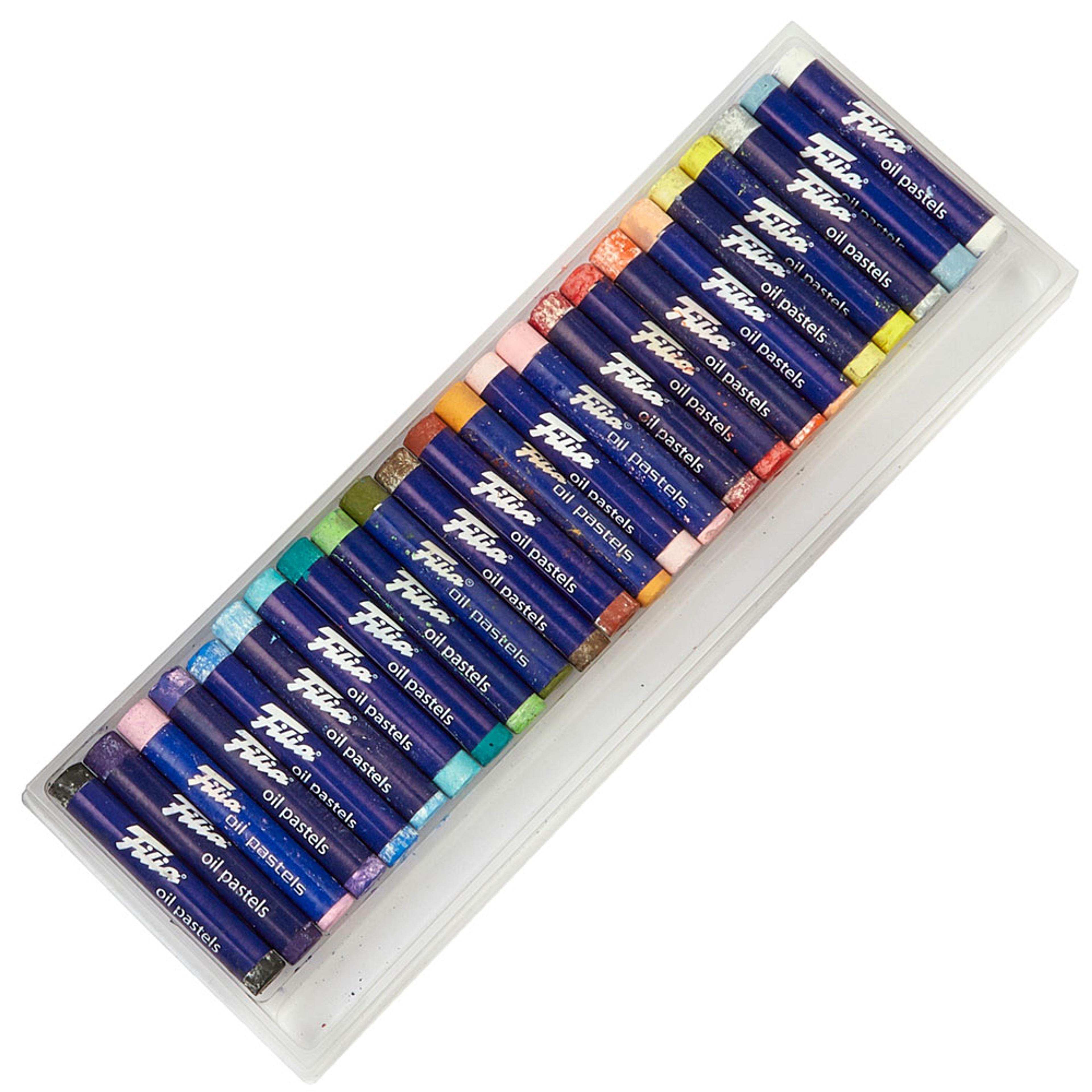 Filia Oil Pastels - Assorted Colours. Set of 26