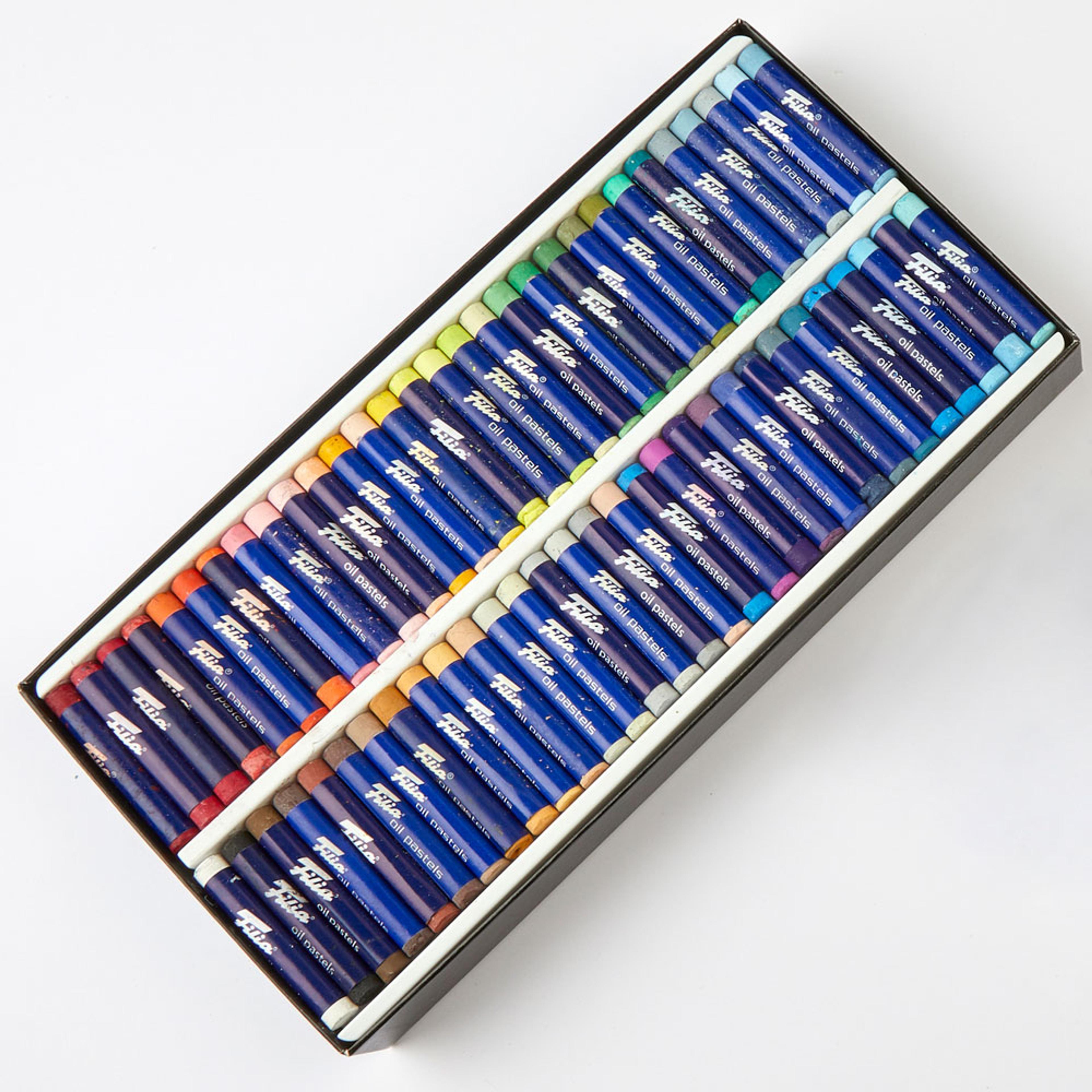 Filia Oil Pastels - Assorted Colours. Set of 60