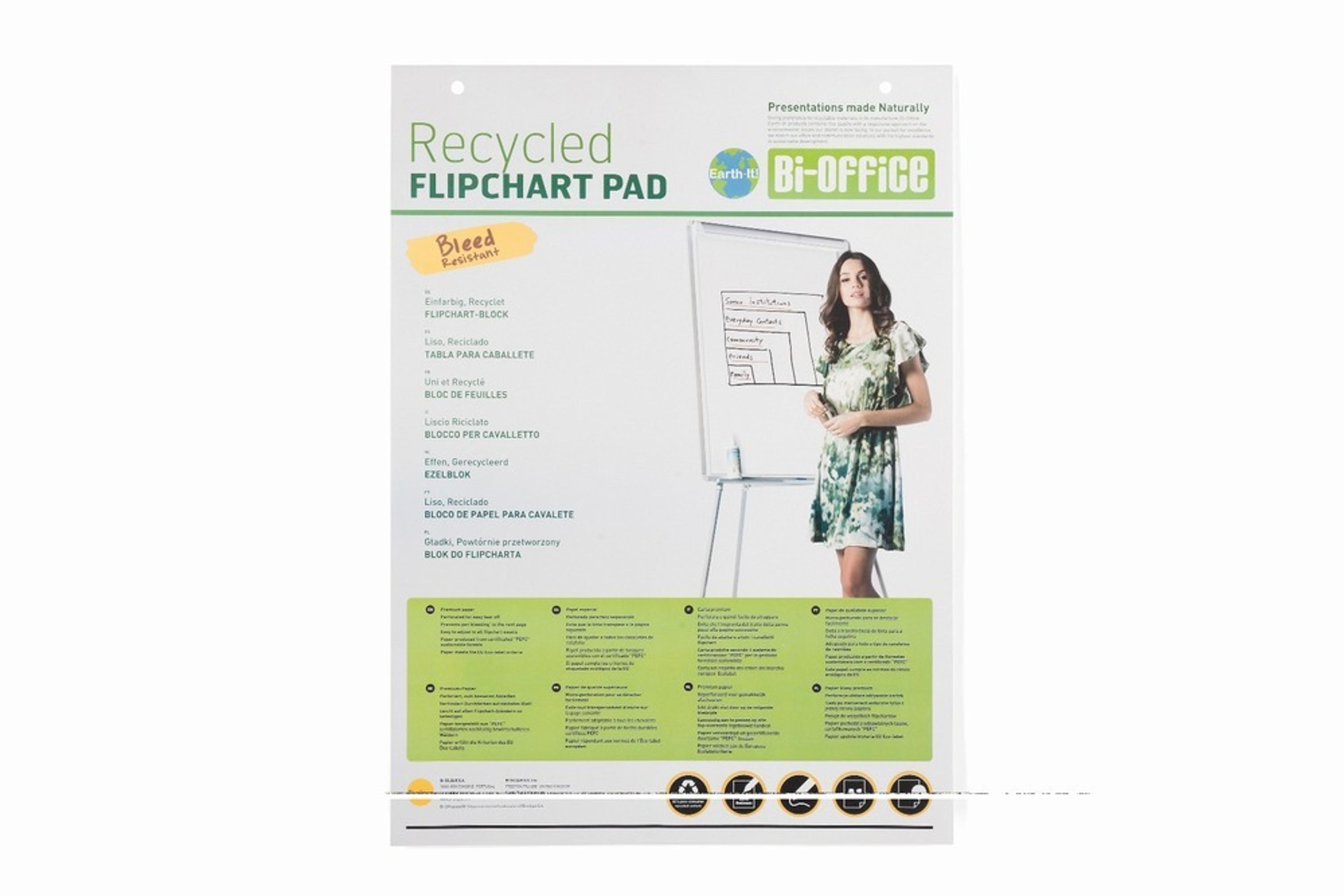 Flipchart Pads A1 Recycled - Pack of 5