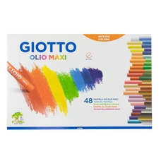Giotto Olio Maxi Oil Pastels - Pack of 48