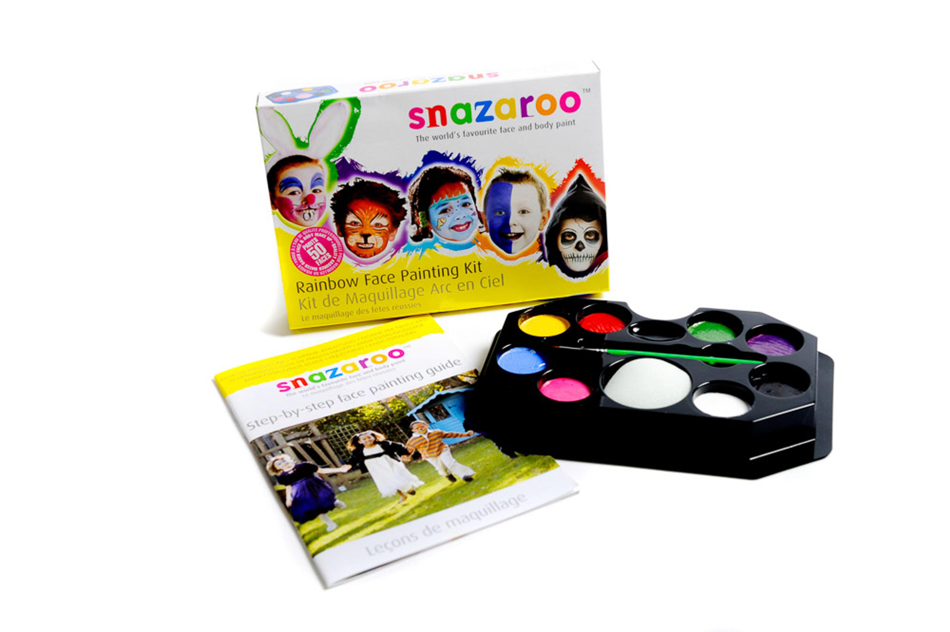 Snazaroo Rainbow Face Painting Kit