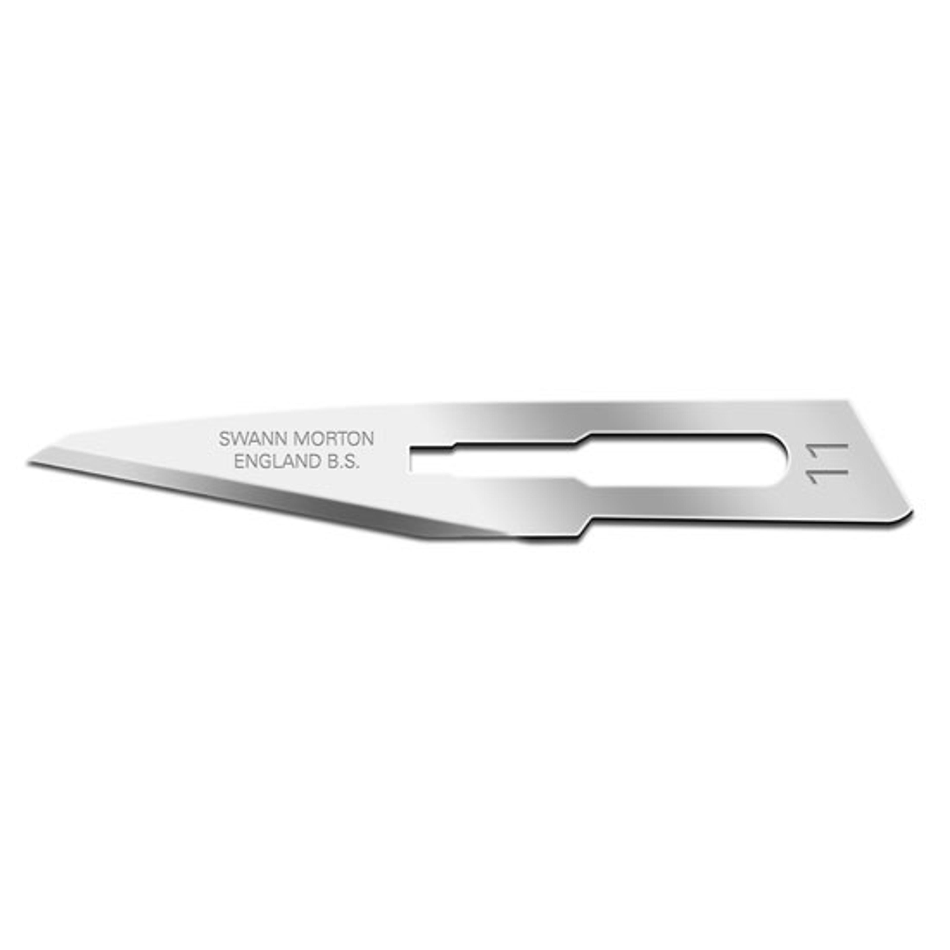 Swann-Morton Craft Knife Blades - No 11. Pack of 100