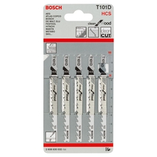 Bosch Jigsaw Blades - T101D. Pack of 5
