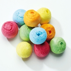 Coloured Papier Mache Balls Pack