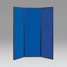 Busyfold Light 1800 Display System 3 Panel - Blue