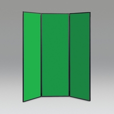 Busyfold Light 1800 Display System 3 Panel - Green