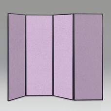Busyfold Light 1800 Display System 3 Panel - Lilac