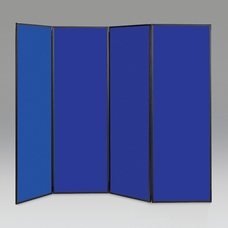 Busyfold Light 1800 Display System 4 Panel - Blue