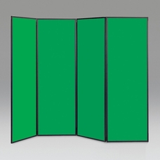 Busyfold Light 1800 Display System 4 Panel - Green