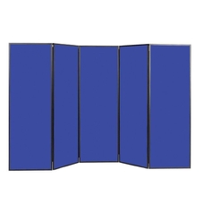 Busyfold Light 1800 Display System 5 Panel - Blue