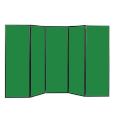 Busyfold Light 1800 Display System 5 Panel - Green
