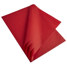 Coloured Tissue Paper - Red. Pack of 26