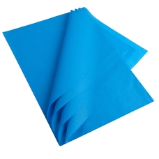 Coloured Tissue Paper - Powder Blue. Pack of 26