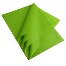 Coloured Tissue Paper - Leaf Green. Pack of 26