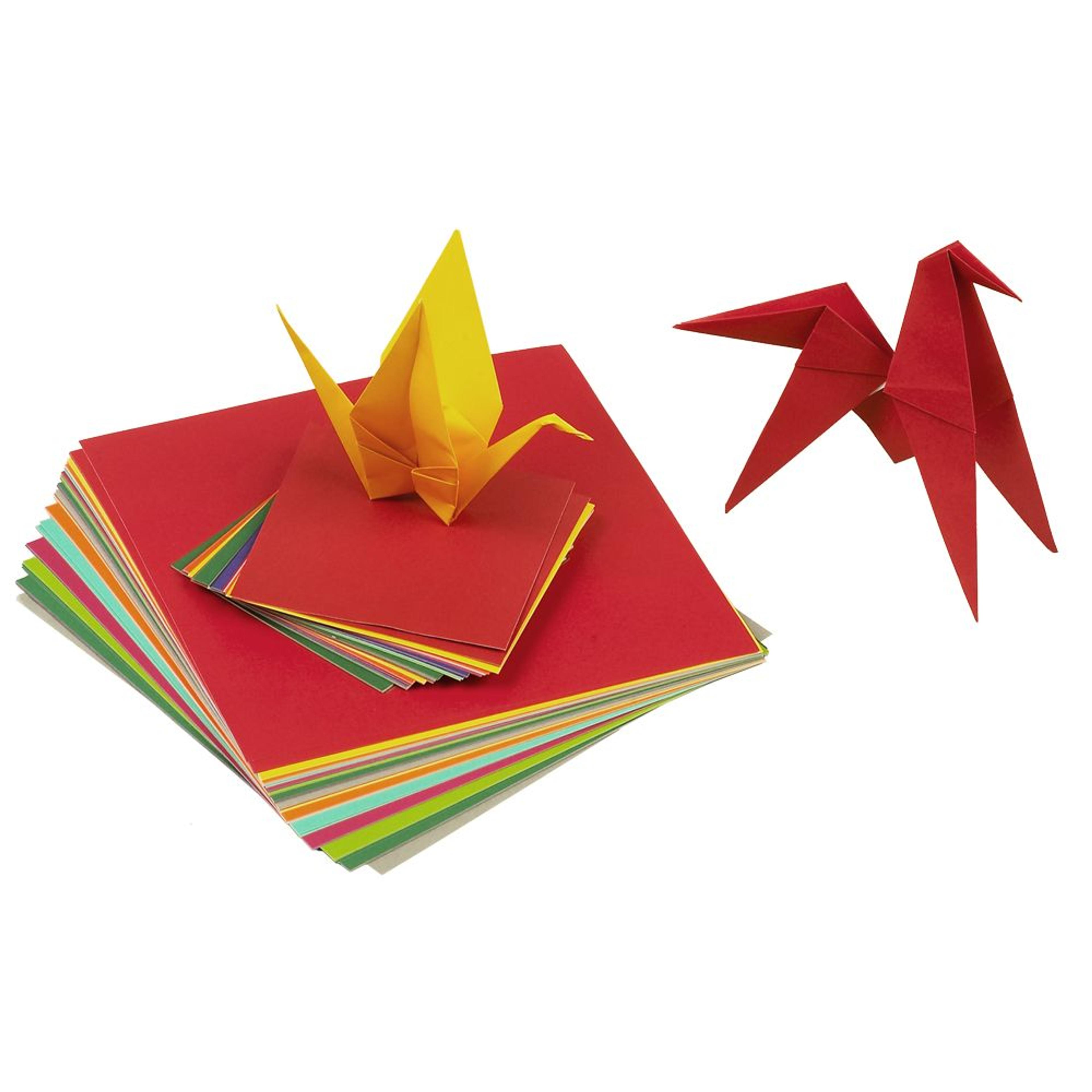 Origami Paper. 100 x 100mm. Pack of 96 sheets