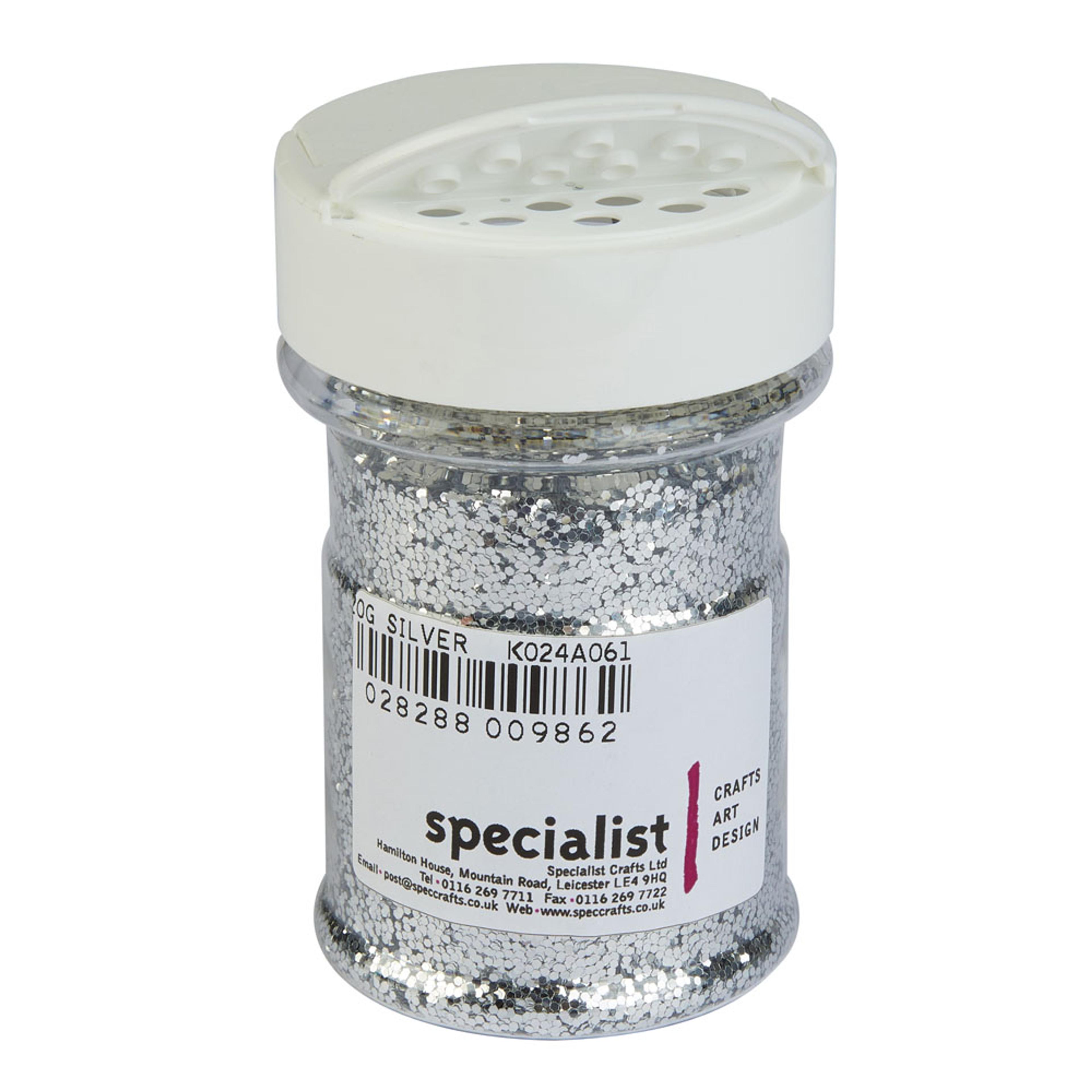 Glitter Shaker 120g - Silver