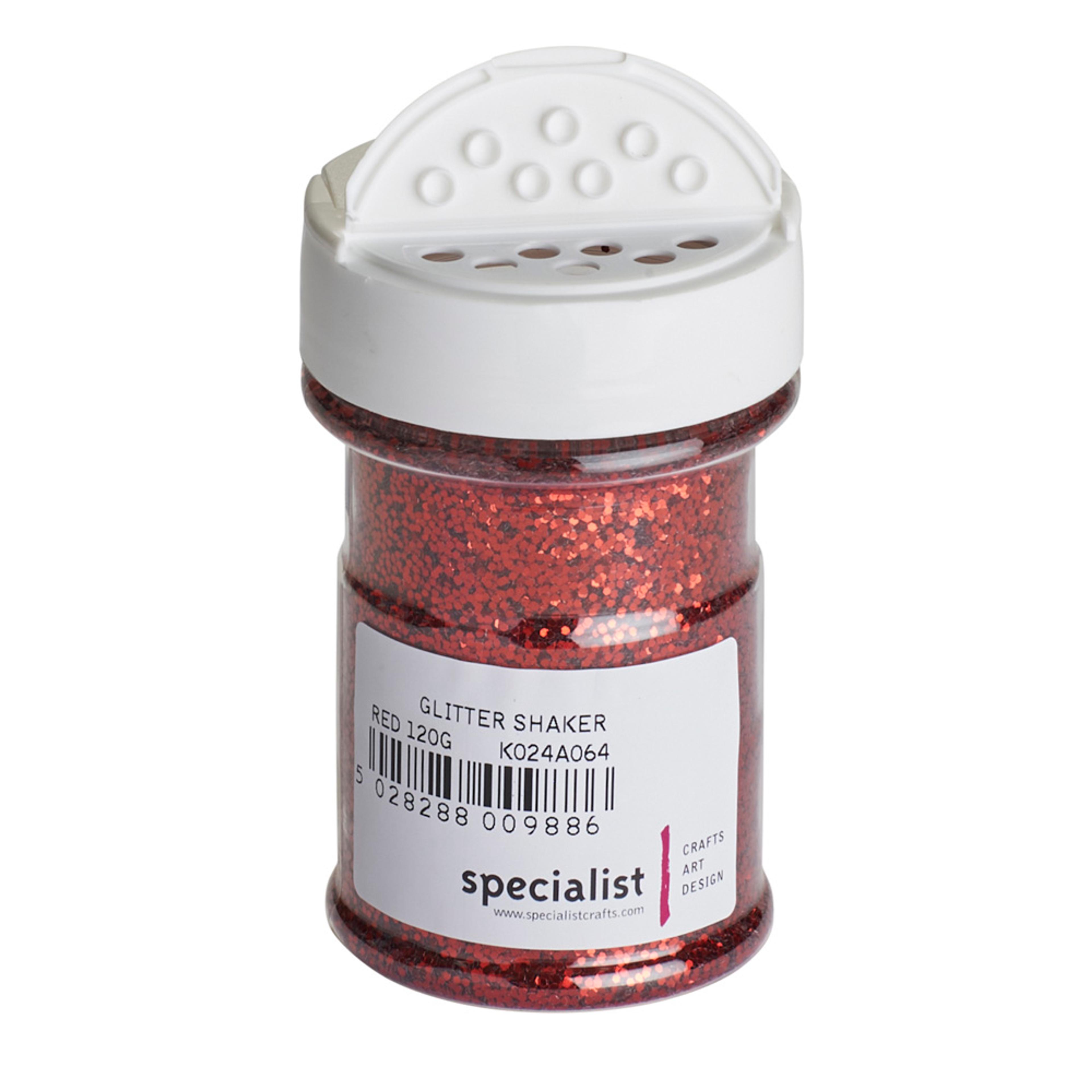 Glitter Shaker 120g - Red