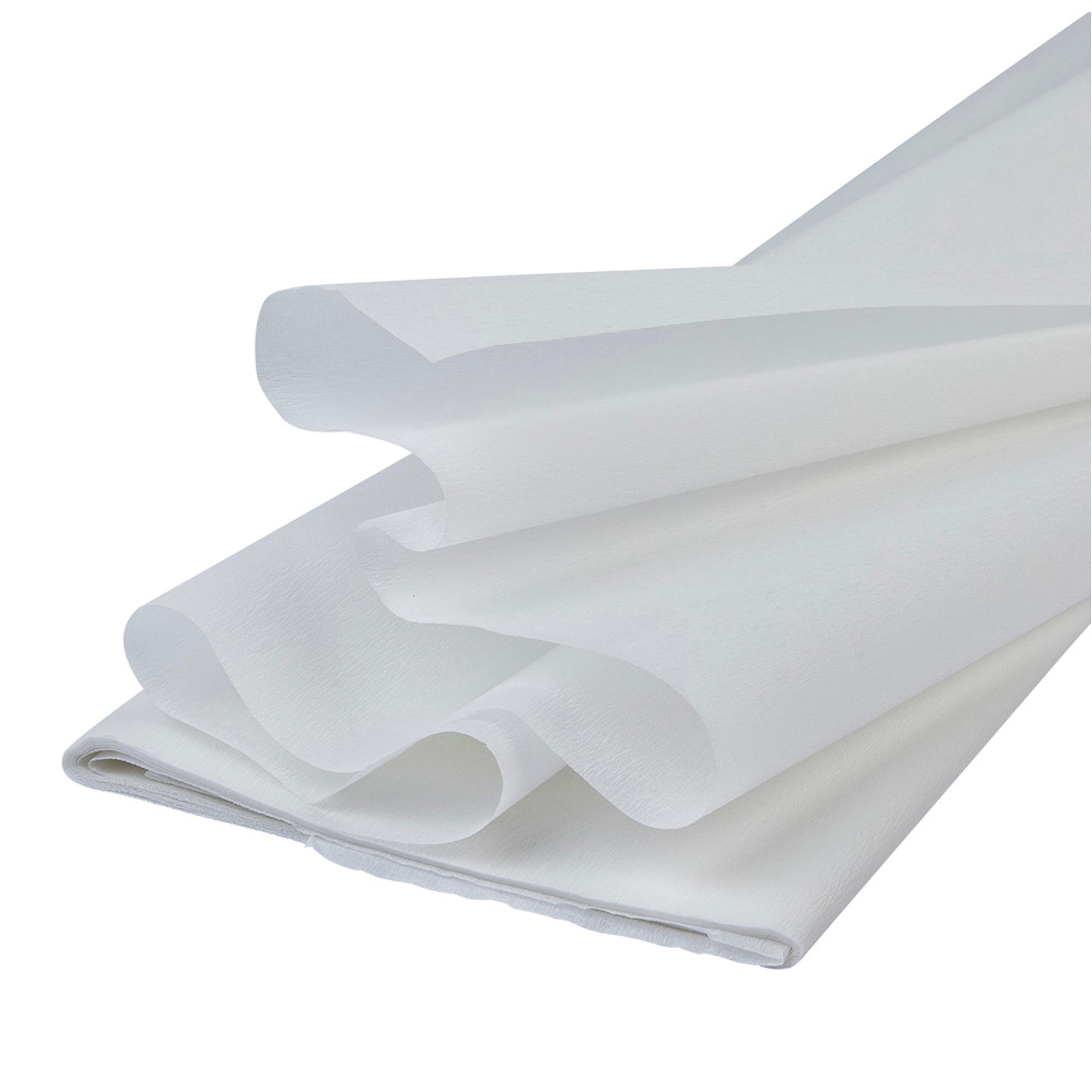 Crepe Paper 25gsm - White