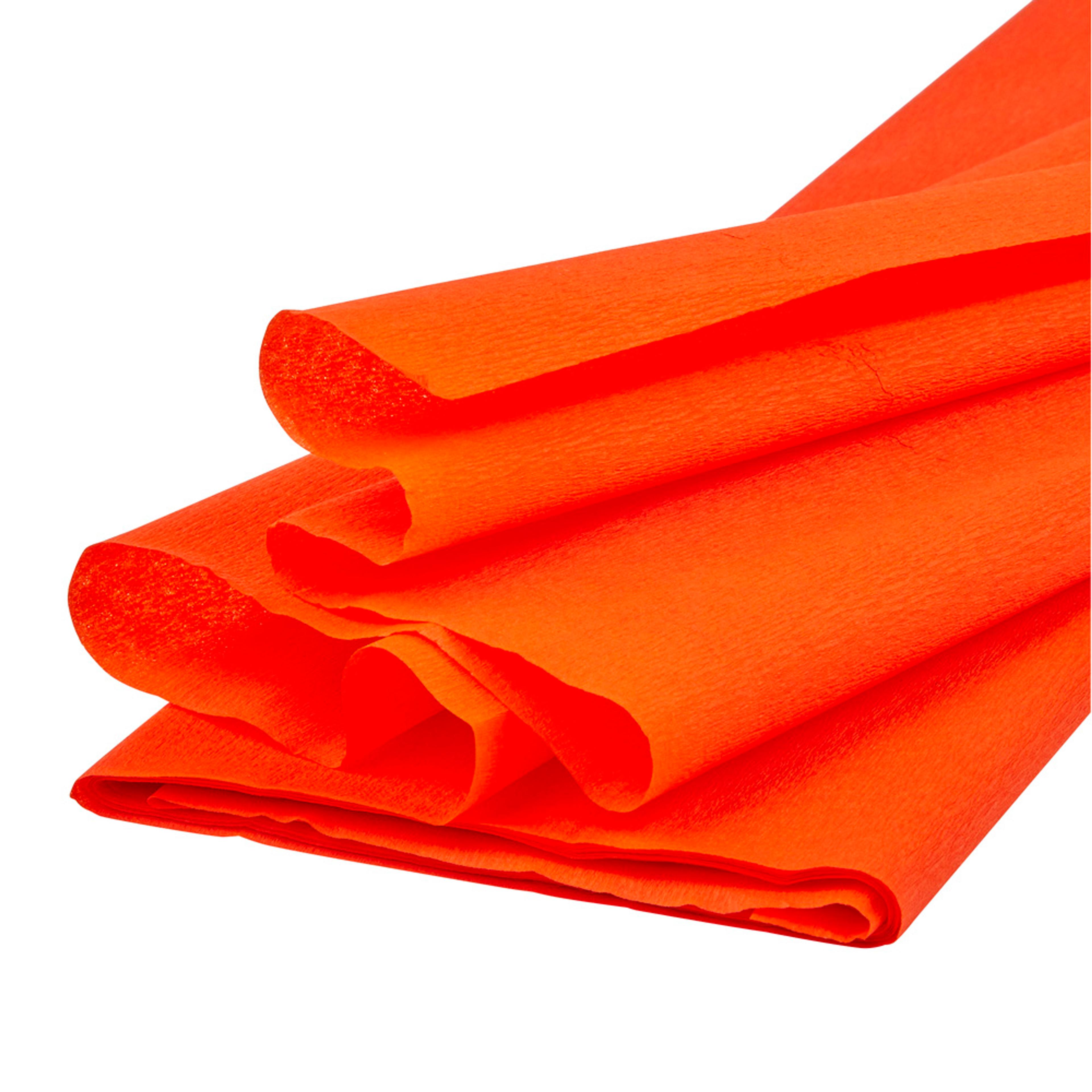 Crepe Paper 25gsm - Dark Orange
