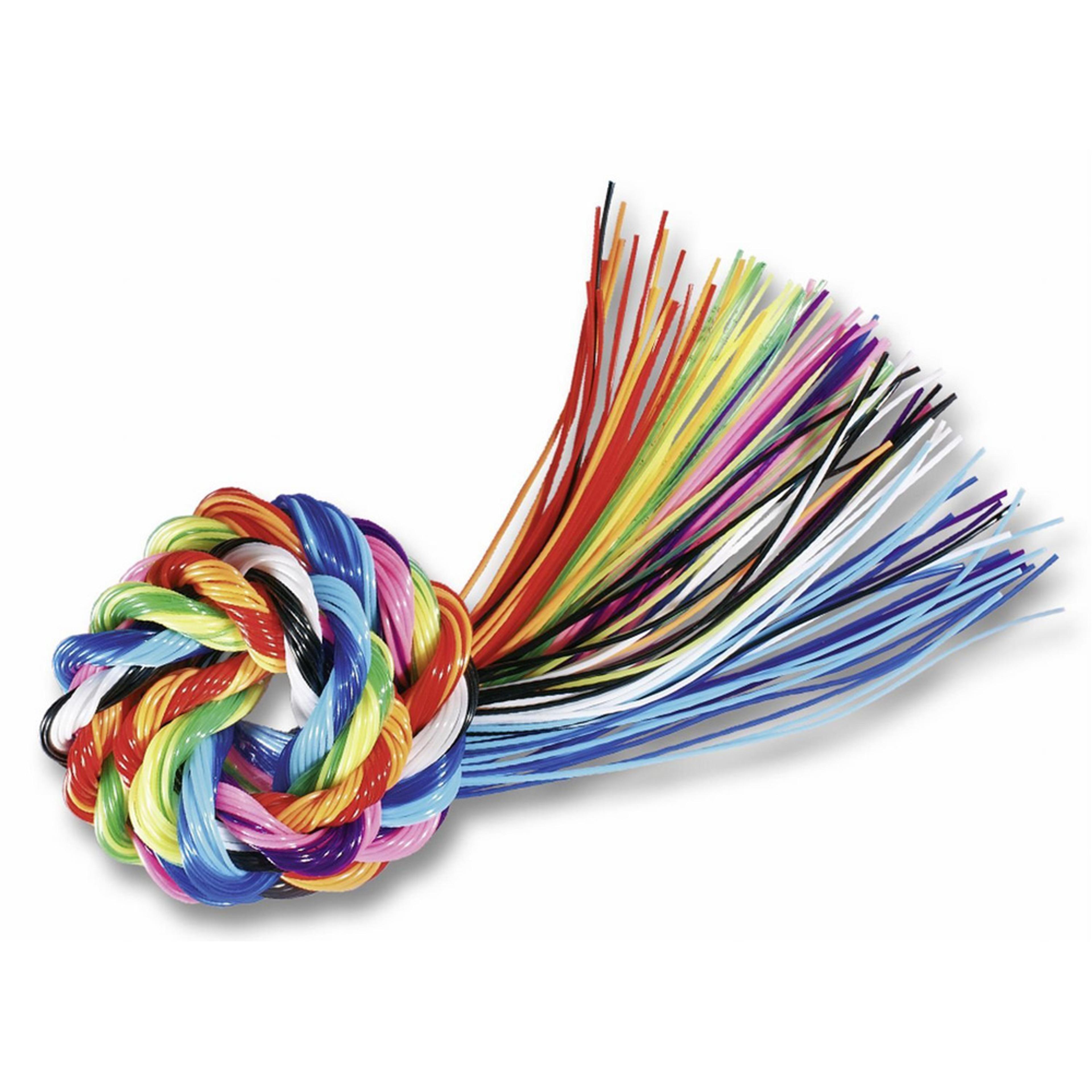 Scoubidou Braiding Cord - Opaque & Translucent. Pack of 100