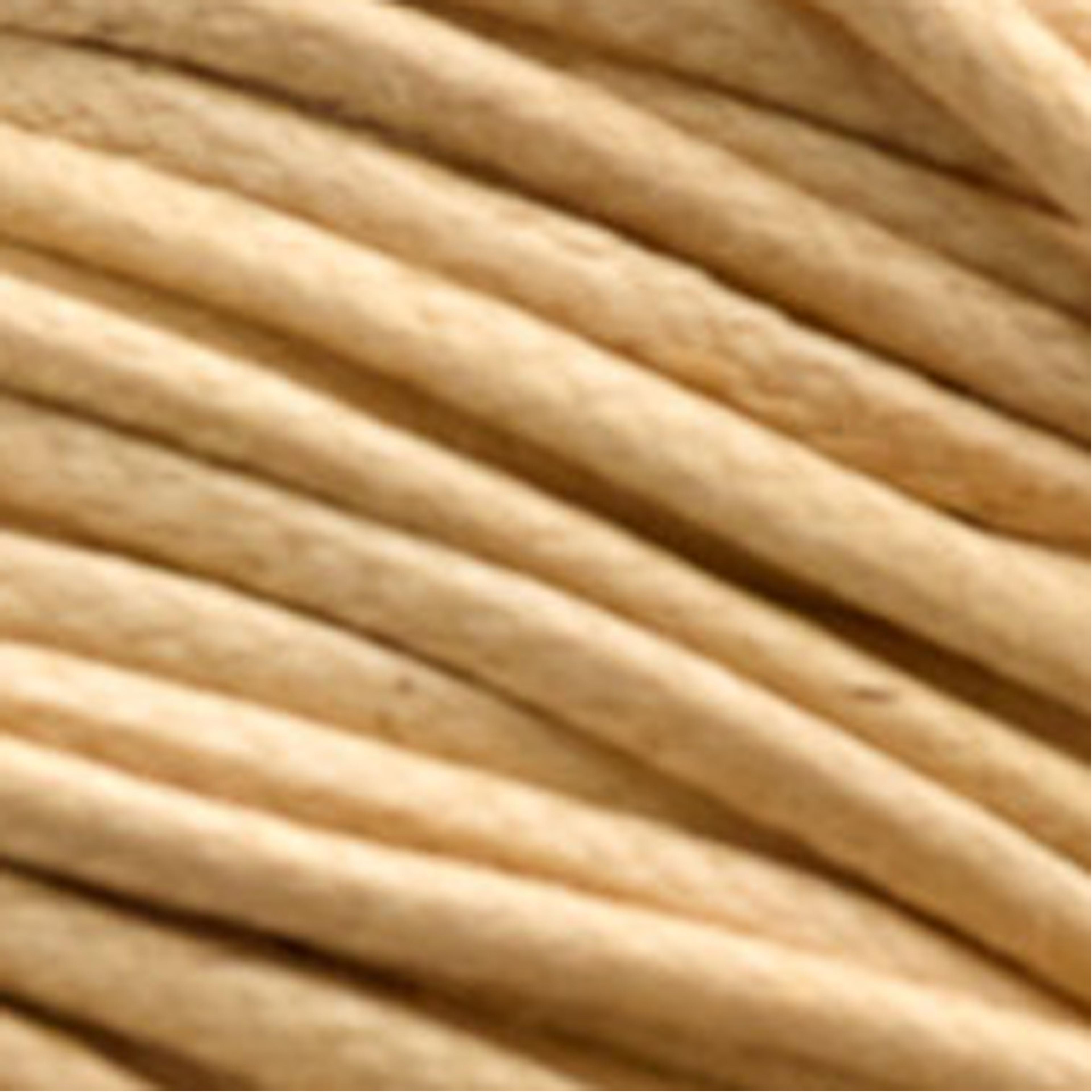 Cotton Beading Cord - 1mm x 25m Roll - Beige