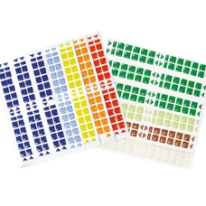 Mosaic Stickers - Assorted Shapes. Pack of 960